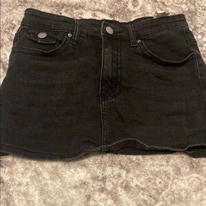 Amazon Black Mini Skirt Casual Night Out